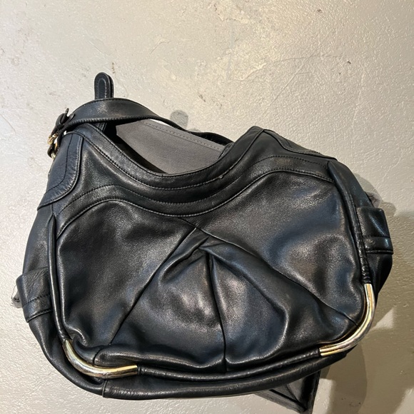 B. Makowsky leather bag - Picture 1 of 5